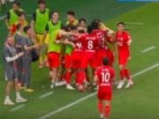 海港2-0战胜申花，莱昂纳多与李新翔双双进球