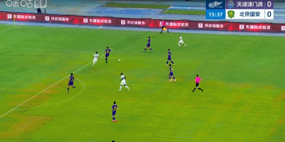 国安客场4-2战胜津门虎，法比奥贡献2球1助攻