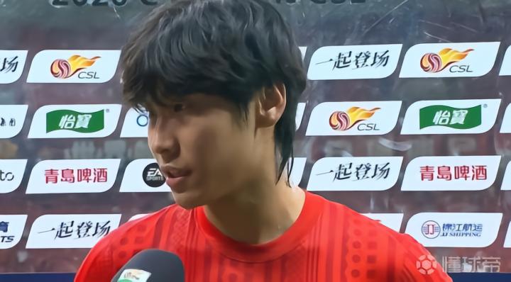 李新翔:进球是团队的努力,我们一直压着对面打